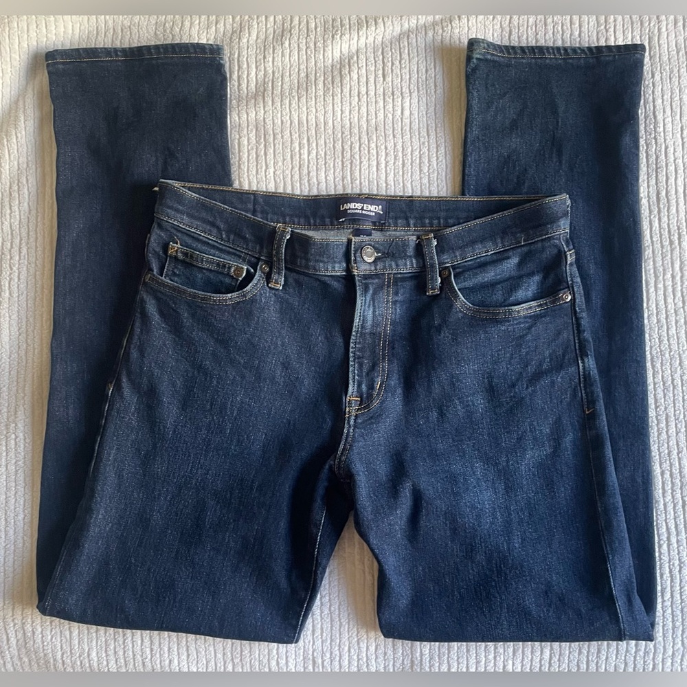 Lands’ End Square Rigger jeans Men’s 32.